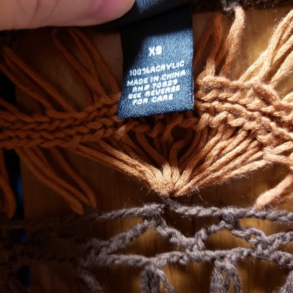 DONATED Rue21 Boho Hippie Vest/Kimono SO CUTE! - Picture 4 of 8